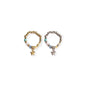 Gold Star Charm Bead Stretch Rings