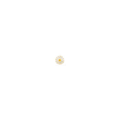 Literary Quotes Gold Daisy Post Earrings