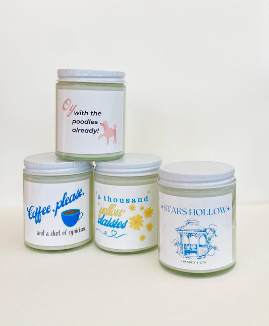 Handmade Soy Candle – Clean, Long-Lasting, Essential Oil Blends