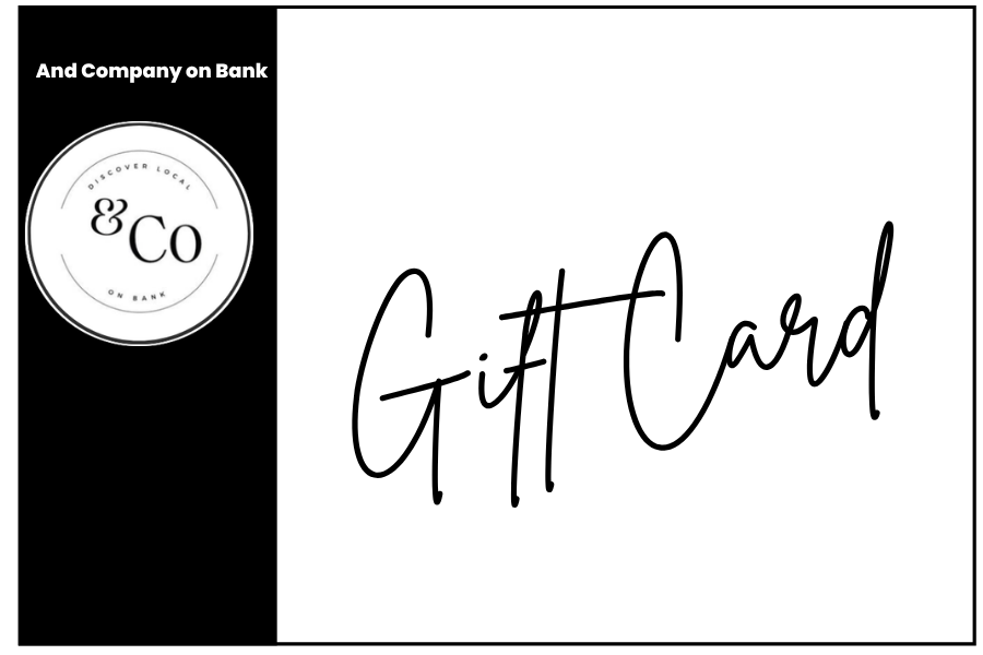 And Company on Bank Digital Gift Card