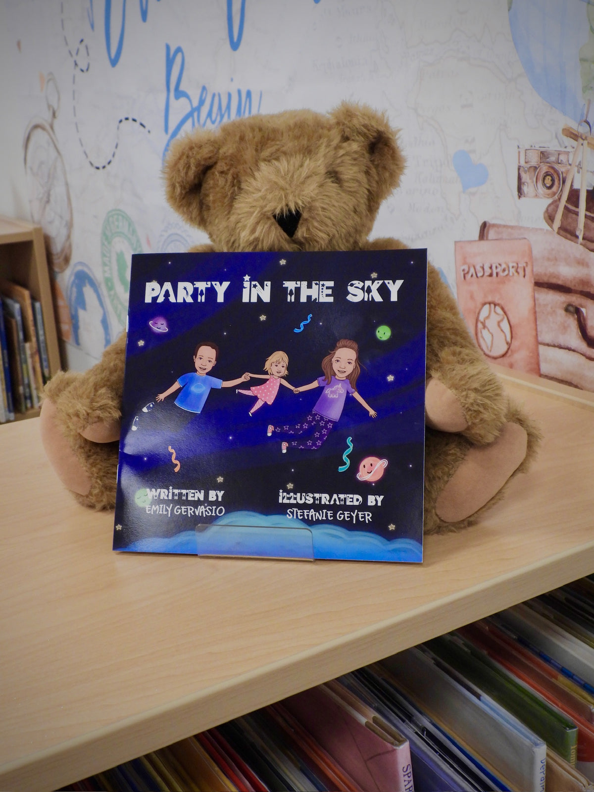Party in the Sky: A Creative and Rhythmic Bedtime Book by Emily Gervasio