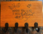 Where You Lead Key Holder – Gilmore Girls Inspired