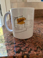 Luke’s Diner Inspired 12oz Mug – Double-Sided Design by Paula A. Kelleher
