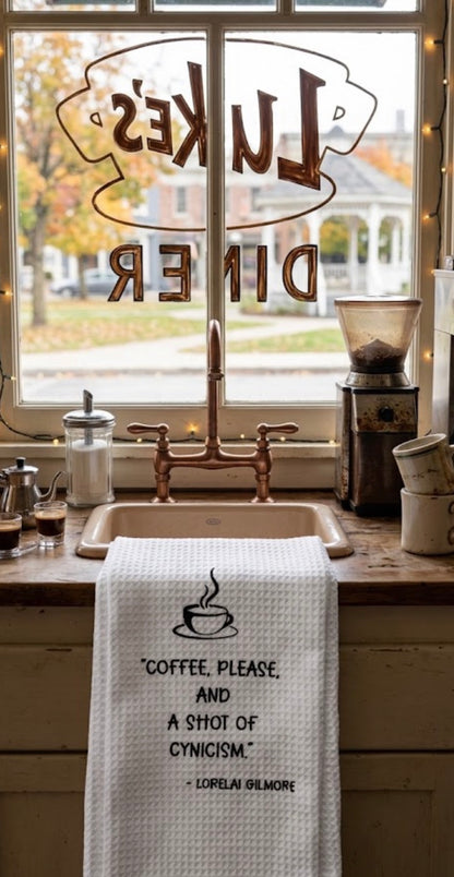 Gilmore Girl inspired Kitchen Towels