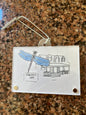 Dragonfly Inn Ornament/Magnet – Gilmore Girls Inspired | Featuring Original Artwork by Paula A. Kelleher