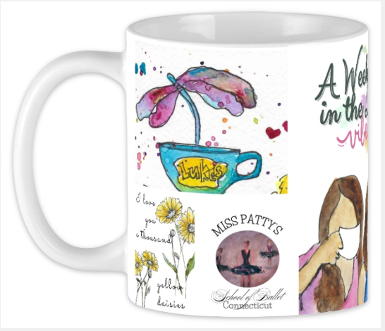 Stars Hollow Gazebo Mug – 15 oz Dishwasher Safe | Art by Kathy Ann Flynn