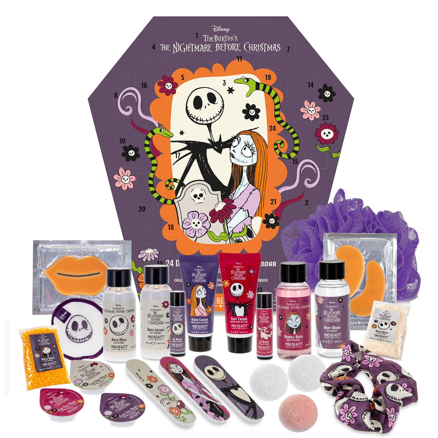 Advent Calendar Nightmare Before Christmas 24 Day Bath/Body