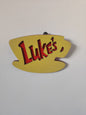 Luke’s Diner Wooden Sign – 12” Gilmore Girls Inspired Wall Décor