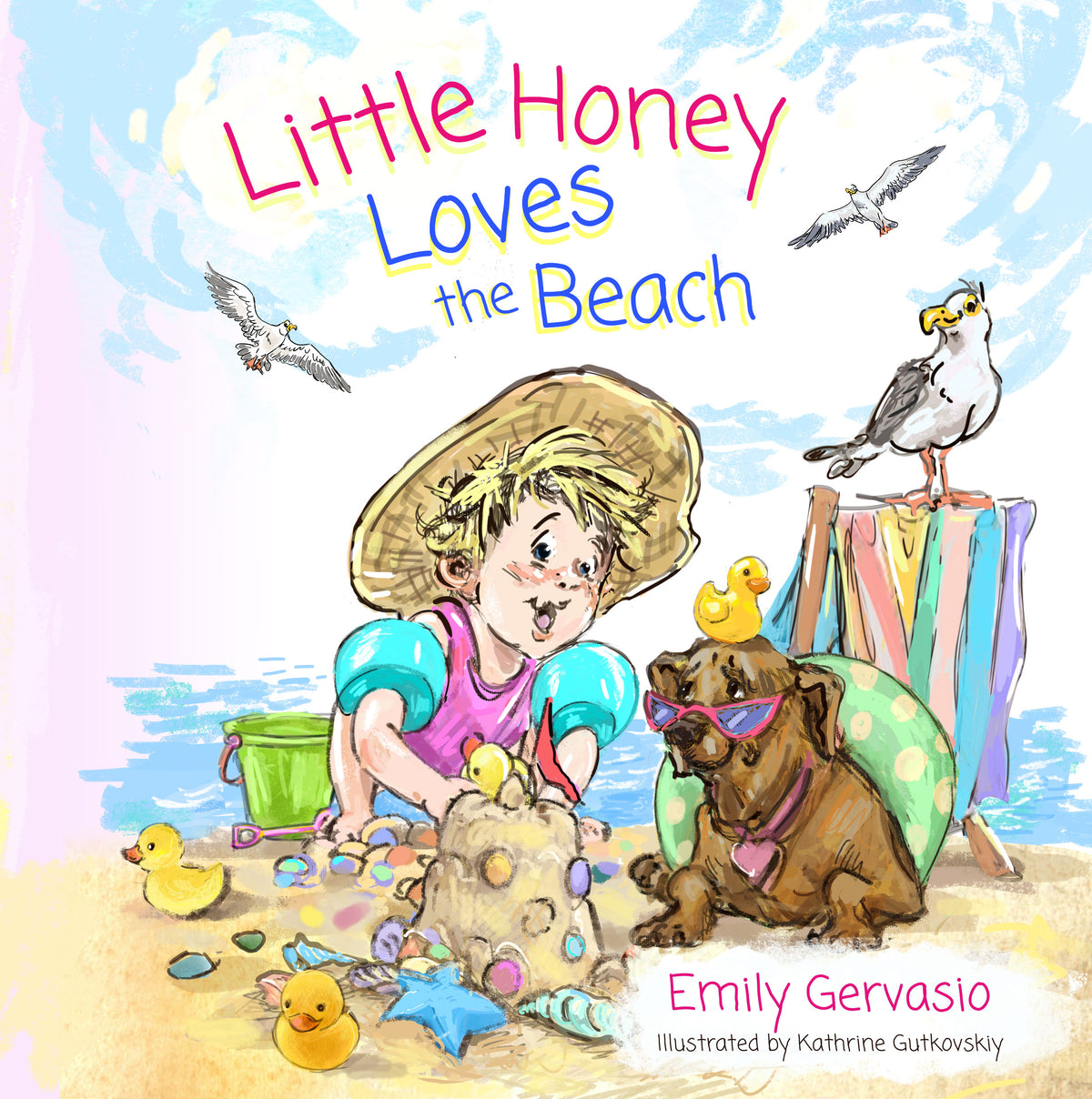 Little Honey Loves the Beach: A Rhyming Picture Book of Sunshine, Swimming, and Seaside Fun