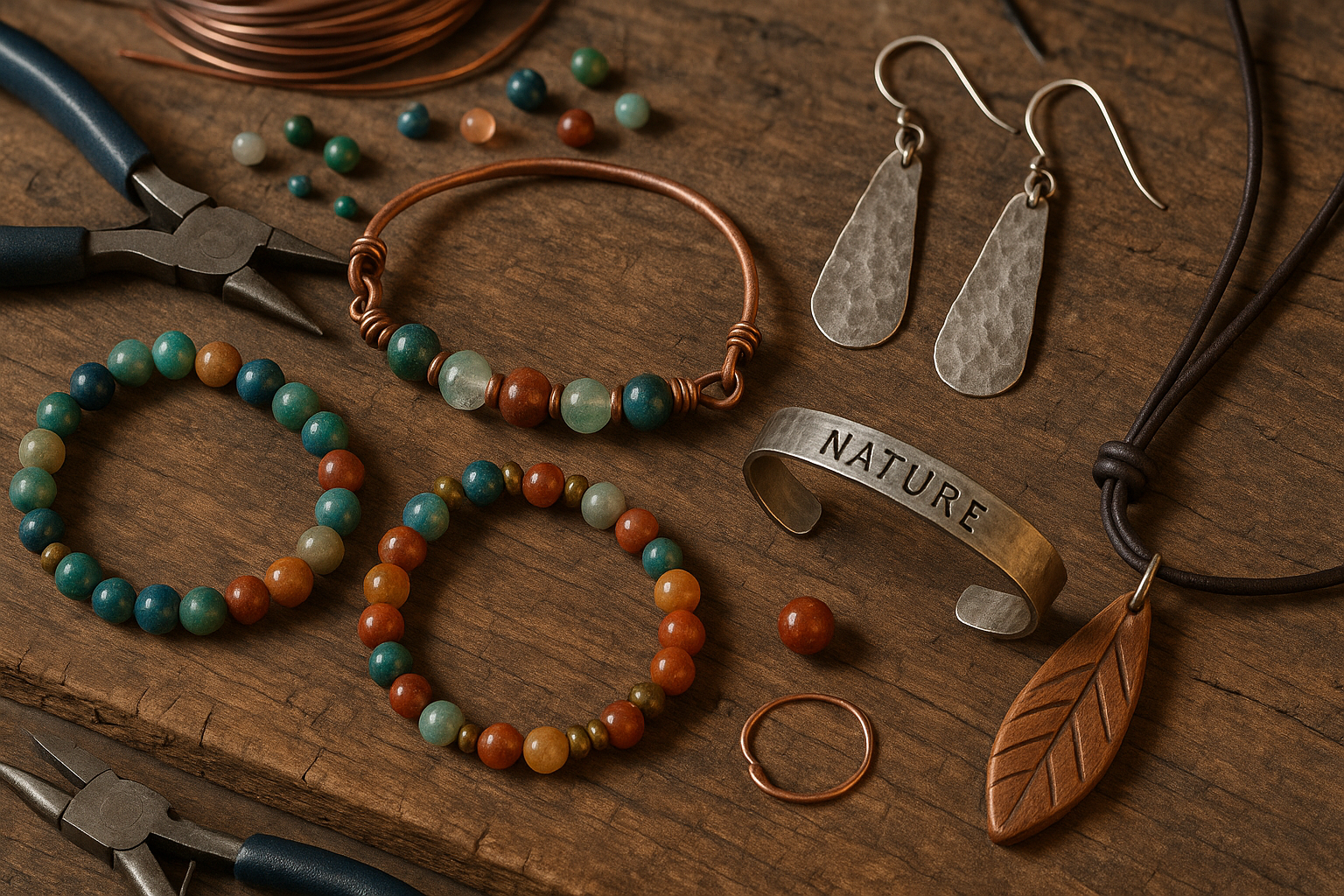 handmade jewelry collection