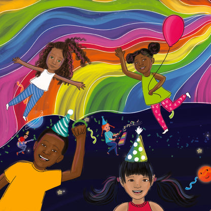Party in the Sky: A Creative and Rhythmic Bedtime Book by Emily Gervasio